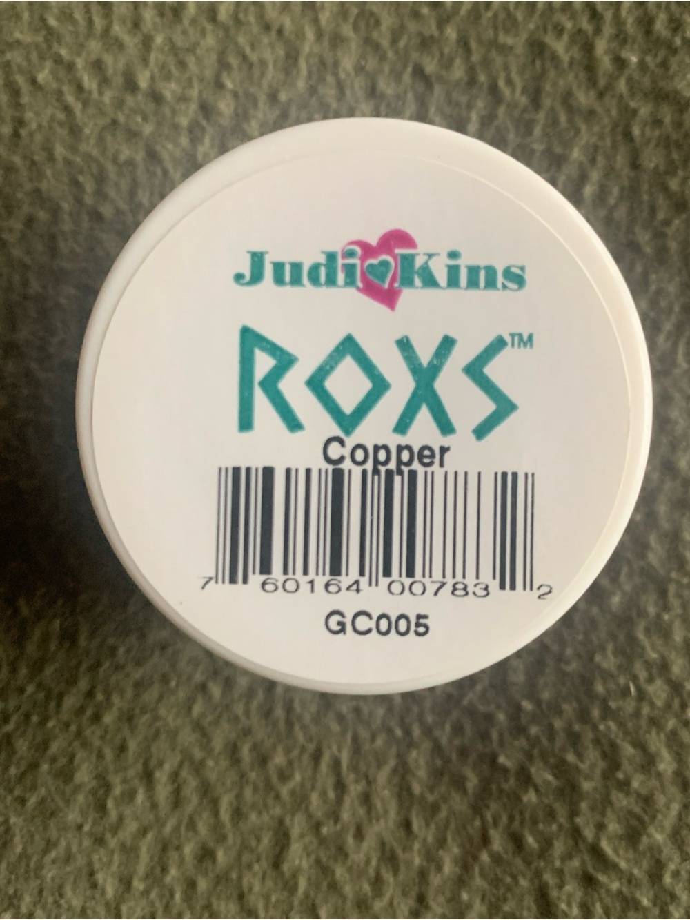New Judi Kins glass shards. Copper. .5 oz container. GC005